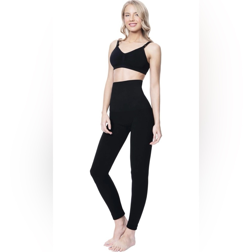 Mother Essentials Small Portpartum High Waist Tummy Compression Leggings